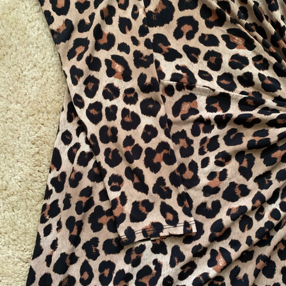 Forever 21+ Leopard print dress. Size 3x. - Picture 3 of 5
